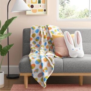 Colorful Egg Throw Blanket